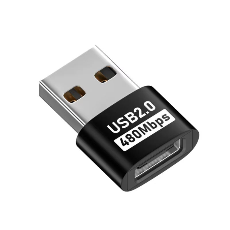 Adaptador USB 2,0 OTG tipo C a USB tipo C macho a hembra, convertidor para Macbook, PC, Xiaomi, Samsung - imagen 3