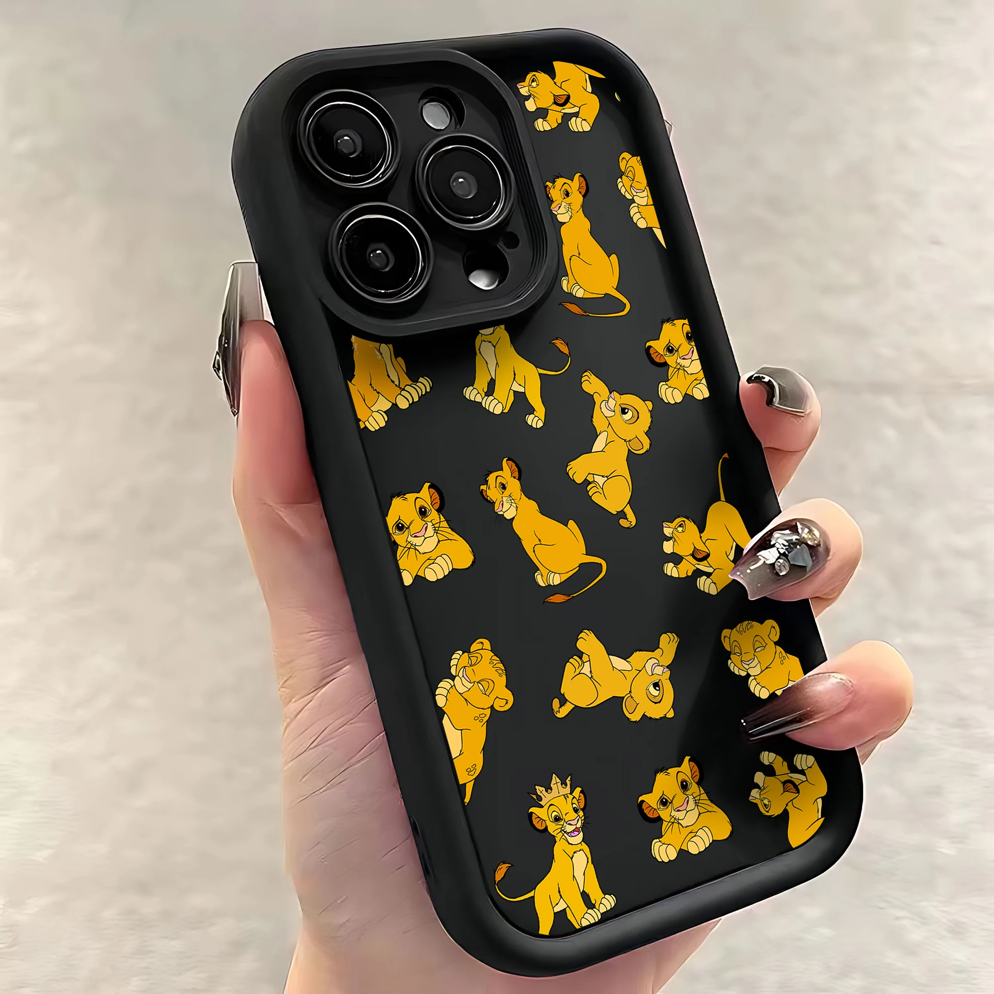 Funda de teléfono The Lion King Disneys Hot Simba para OPPO Realme 12 8 8i 7i 11 C11 C12 C15 C20 C21Y C31 C33 C35 C53 C55 4G 5G - imagen 5