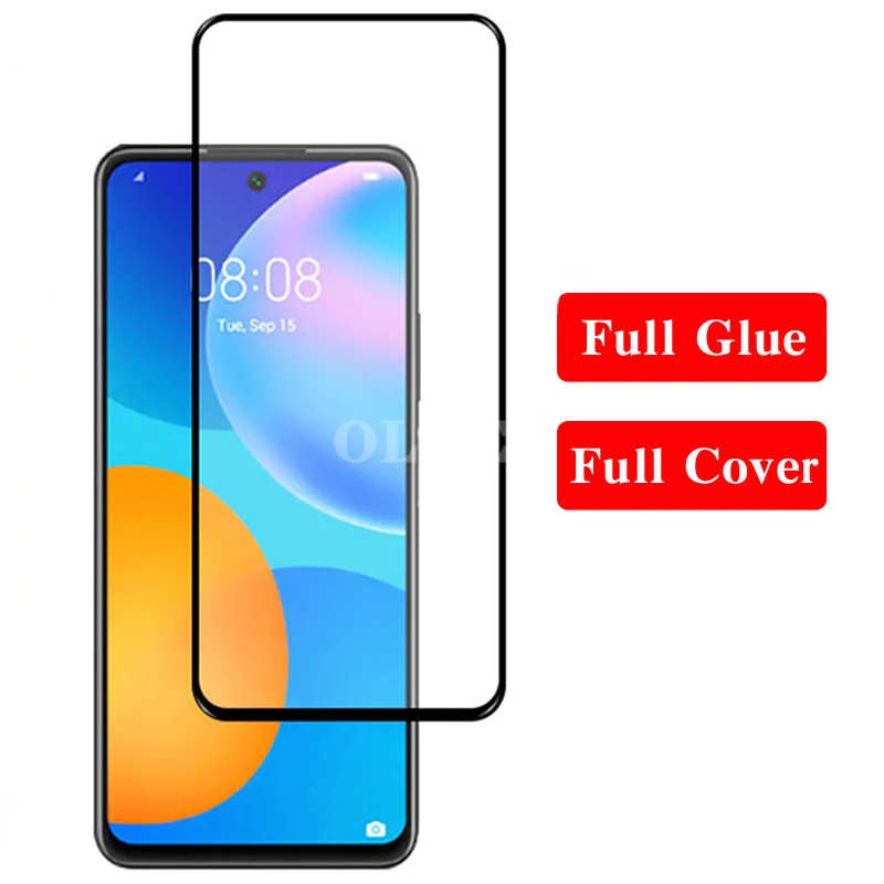 Protector de pantalla de vidrio templado para huawei, protector de pantalla de vidrio templado para huawei y7a y7 a y 7a huawey y7a huaweiy7a, 1 a 3 unidades - imagen 3