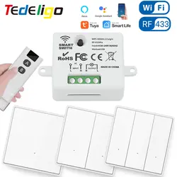 Interruptor WiFi Inteligente Tuma para Luz con Control Remoto