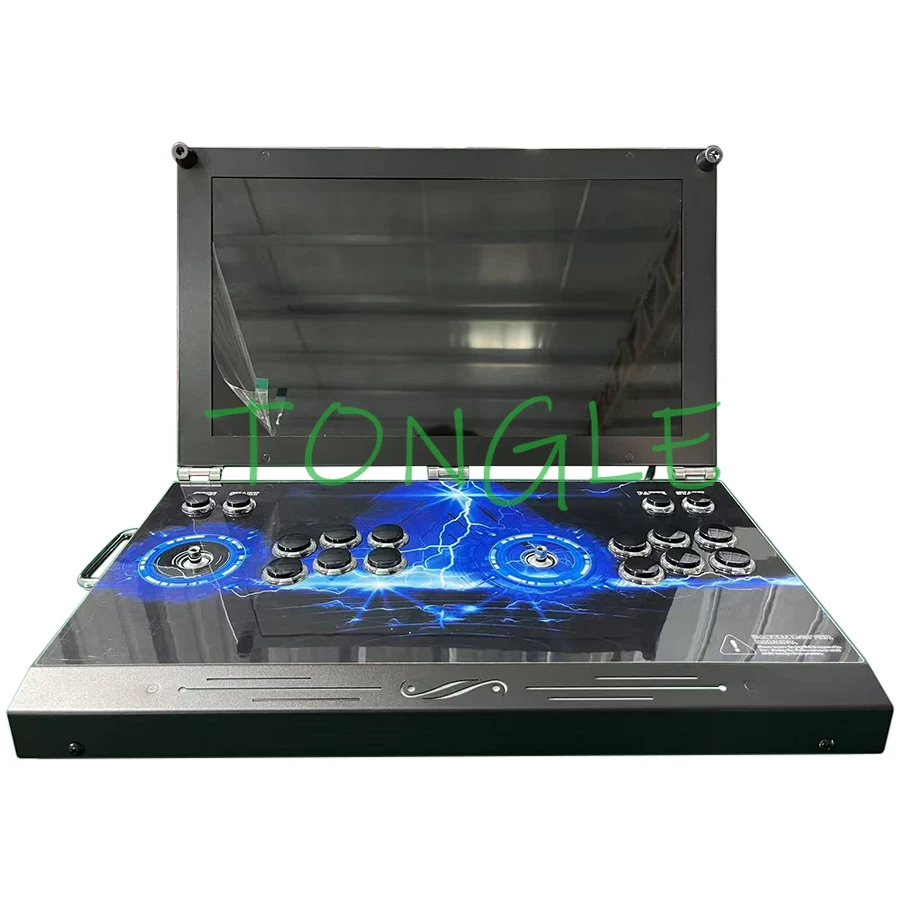 Nueva consola de juegos Arcade portátil de mano pantalla HD de 19,5 pulgadas reproductores duales Pandoras Box DX 26800 en 1, máquina de videojuegos Retro - imagen 5