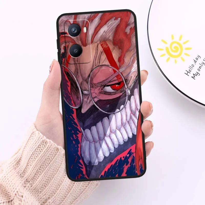 Funda de Anime Art Dandadan para OPPO Reno 12 11 F 10 8 7 6 5 4 Z T Lite Plus Pro 4G 5G funda de teléfono negra - imagen 4