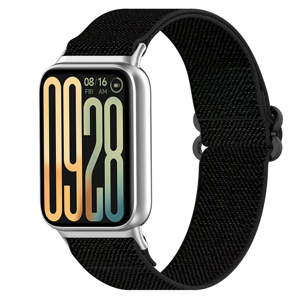 Correa de nailon para reloj Redmi 5 4, pulsera deportiva elástica de repuesto, Correa Corre para Xiaomi Mi Band 8 9 pro Band - imagen 4