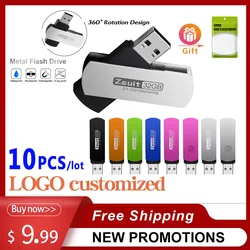 Zsuit Memoria USB 2.0 Metal Mini PenDrive – Alta Velocidad para PC