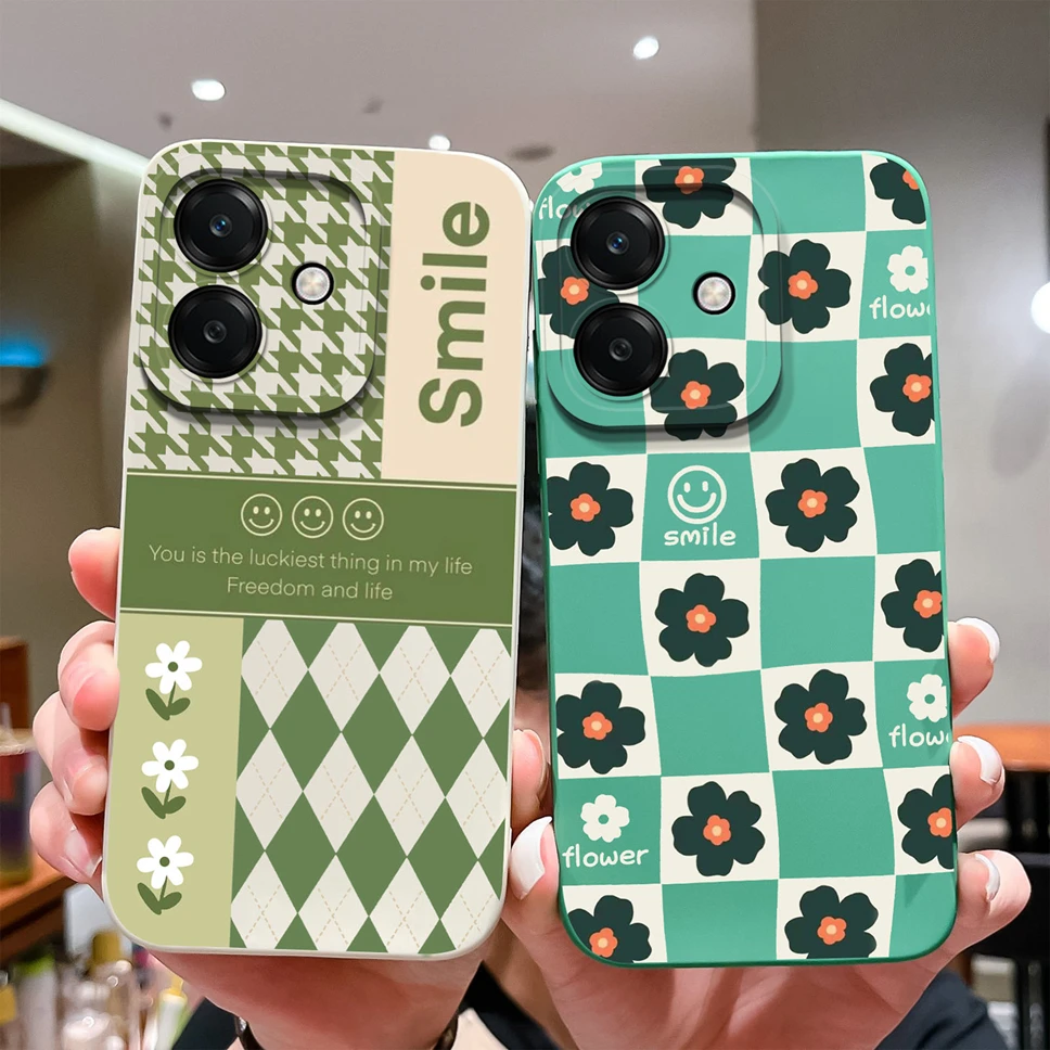 Funda de teléfono para Oppo A3 Pro 5G 4G, funda trasera de silicona de alta calidad a prueba de golpes con flores a la moda para OppoA3Pro, Fundas de parachoques - imagen 3