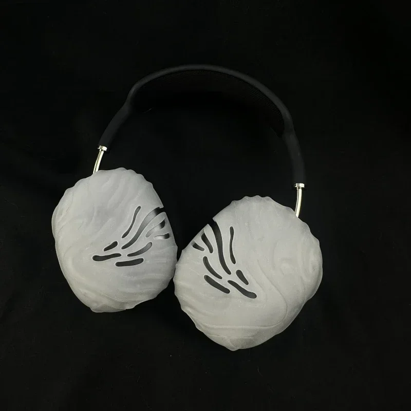 Funda AirPods Max, funda ondulada para auriculares, accesorios personalizados, réplica de accesorios Y2k, funda protectora para auriculares, regalo - imagen 2