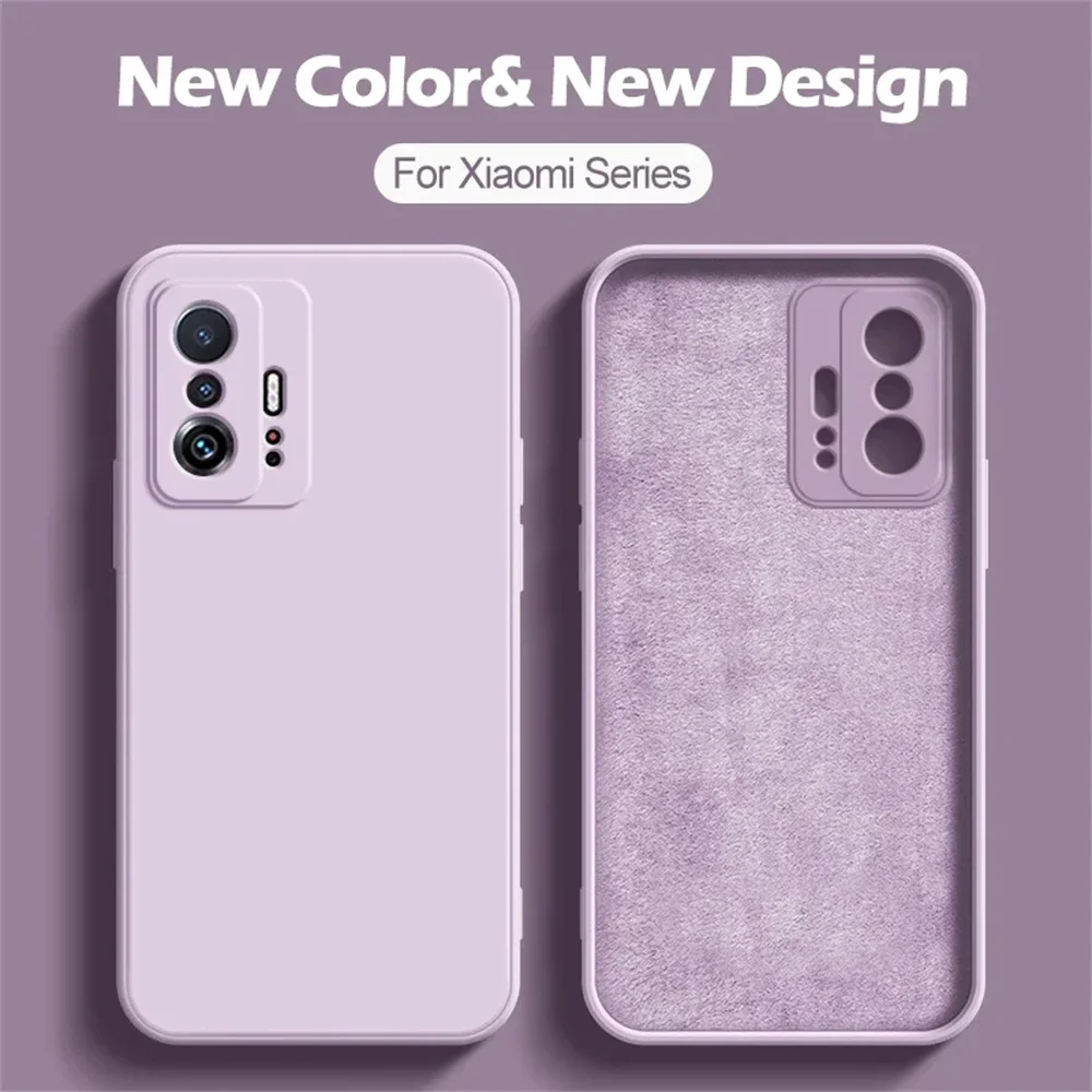 For xiaomi 11T 11T Pro Lite Ultra Case Original Liquid Silicone soft cover For Xiaomi Mi 11 T 11T Pro Ultra Lite 5G ne Mi11T Pro