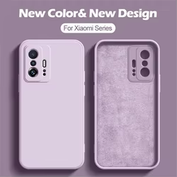 For xiaomi 11T 11T Pro Lite Ultra Case Original Liquid Silicone soft cover For Xiaomi Mi 11 T 11T Pro Ultra Lite 5G ne Mi11T Pro