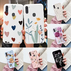 Funda TPU Samsung Galaxy A11 – Flores y Mariposas Antigolpes