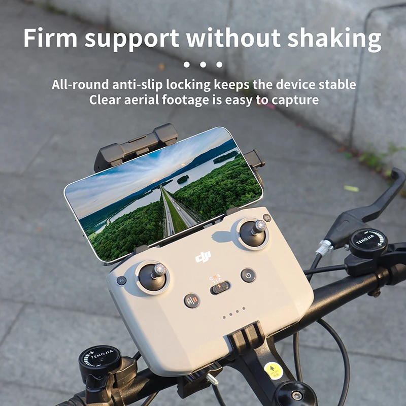 Para DJI Flip/NEO/Mini 4/3 Pro Air3/3S Mavic 3 Pro Drone soporte de bicicleta RC-N1/N2/N3 Control remoto bicicleta manillar Clip titular - imagen 4