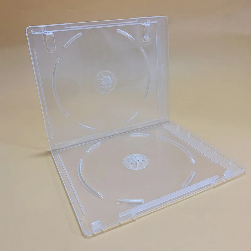 YUXI 1PC caja de almacenamiento de CD DVD para PS4 PS5 juego doble disco de repuesto juego azul Blu Ray Box 2 CD azul claro - imagen 5