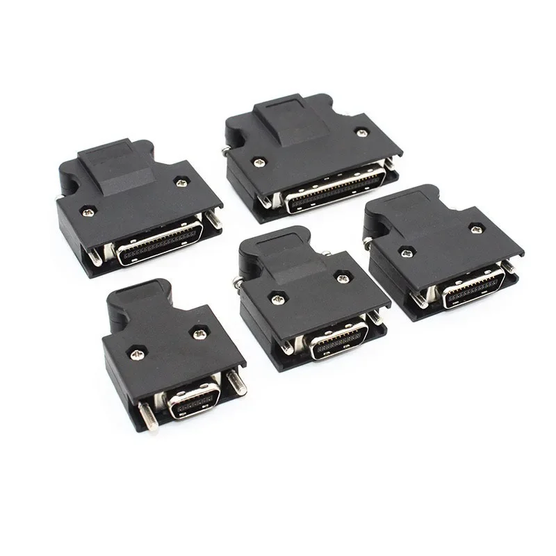 Conector de Cable MDR/CSIS 1394, codificador, enchufe de servocontrolador, grado Industrial, chapado en oro, SM-14P/20P/26P/36P/50P - imagen 3