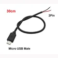 Micro USB Male 2P