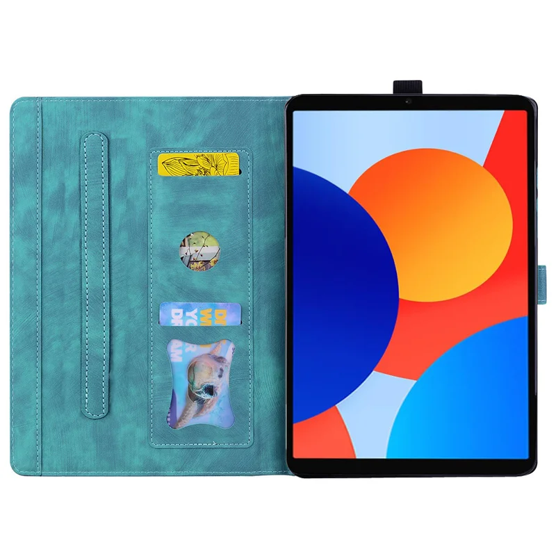 Para Xiaomi Redmi Pad SE 8,7 4g Funda lindo gato impreso Flio PU Funda de cuero tipo billetera Funda para Redmi Pad SE 8 7 4g Funda para tableta - imagen 4