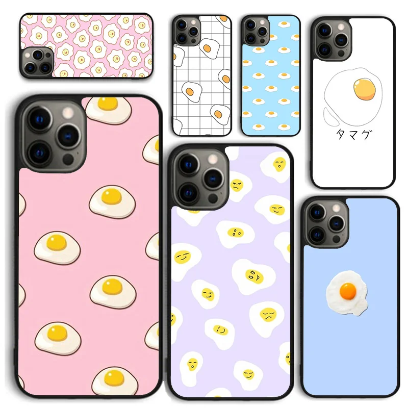 Funda de teléfono minimalista con forma de huevo Pastel para iPhone 17 Air 16 15 14 12 13 PLUS 11 PRO MAX, carcasa trasera