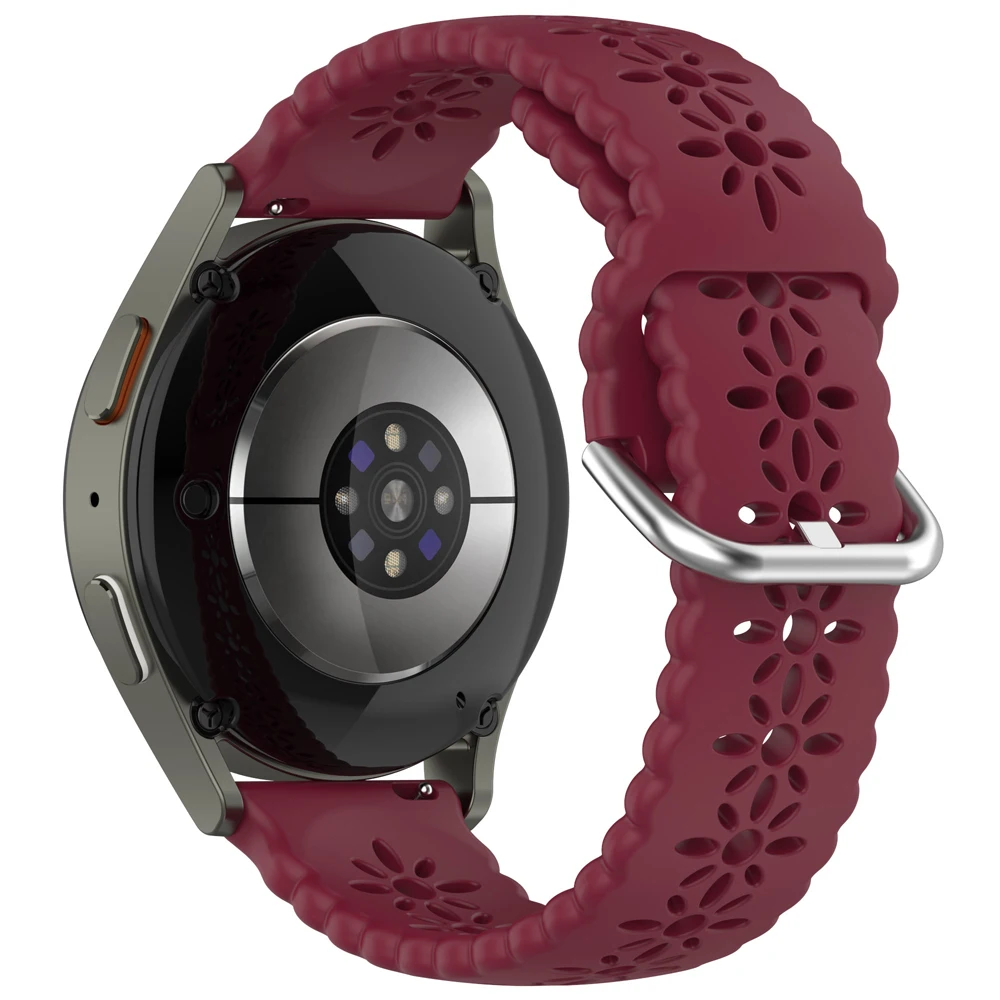 Correa de 20mm 22mm para Garmin Forerunner 255 265 55 165 Correa de reloj inteligente Venu 3 2 Sq/Vivoactive 5 4 3/approche S50 Correa transpirable - imagen 4