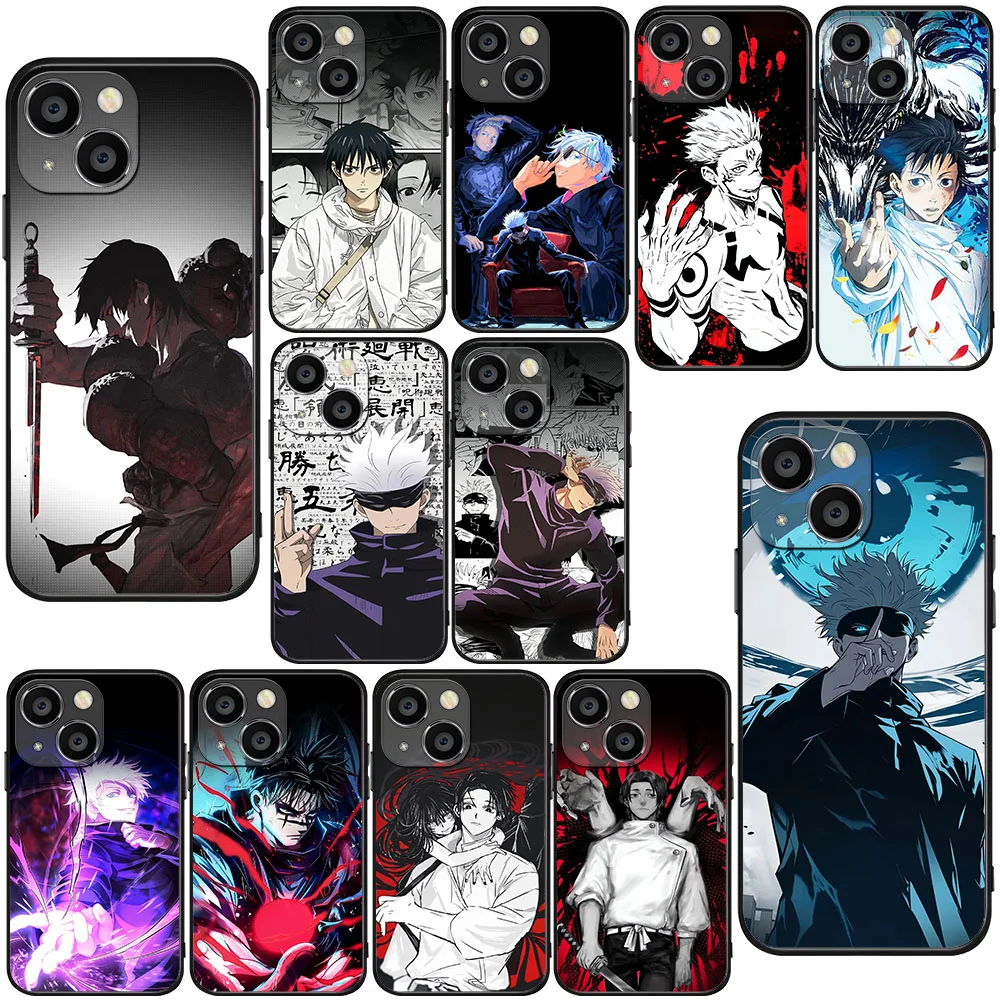 BK-18 Jujutsu Kaisen funda blanda para Realme 8 8S Q3 Q3i V13 C12 C15 C21Y C25Y C20 C33 C30 Narzo 30 Pro - imagen 2