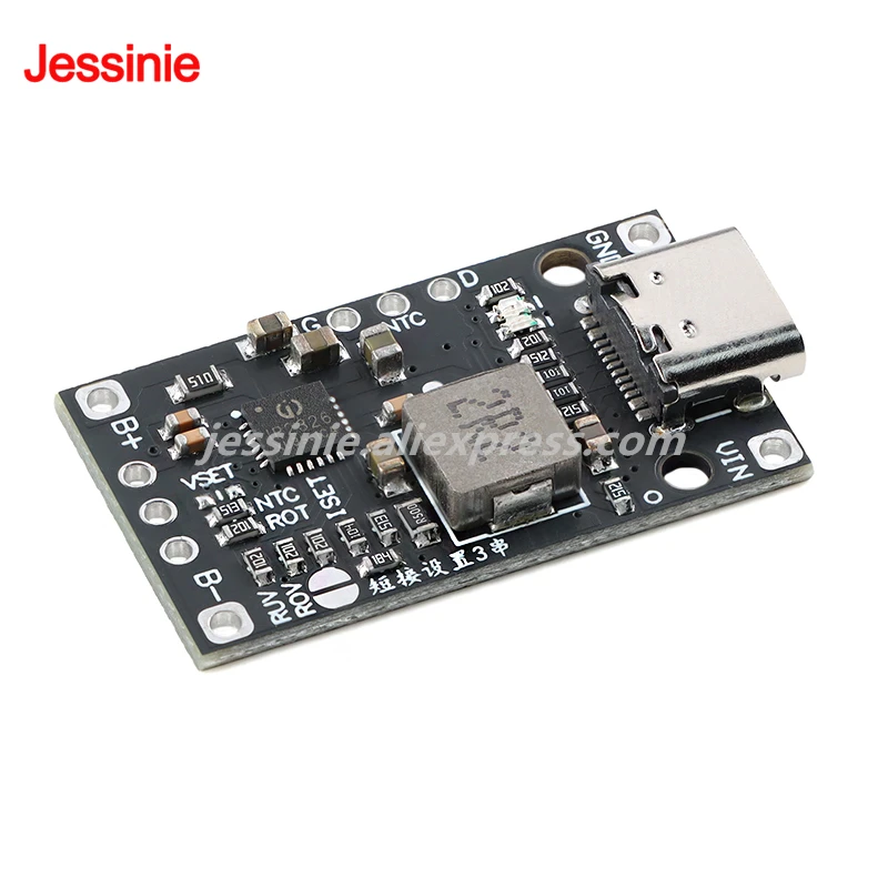 5 uds/1pc 2S 3S 3,7 V elevador QC carga rápida polímero Lthium placa de batería de alta potencia 15W interruptor síncrono módulo de cargador de refuerzo - imagen 2