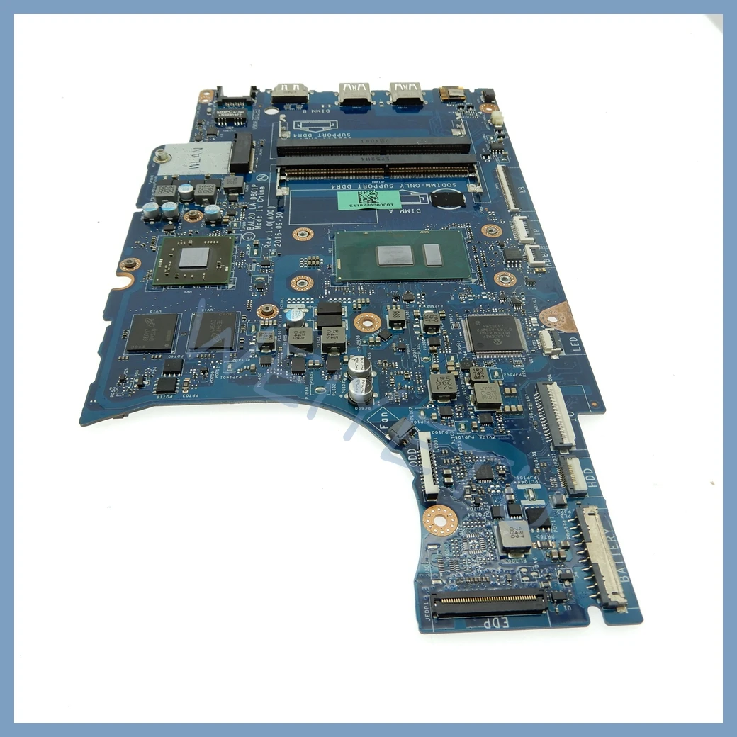 Placa base para portátil LA-D801P para DELL Inspiron 15 5567 5767 CN-0KFWK9 0Y8N7H con CPU i5/i7-7th Gen V2G-GPU