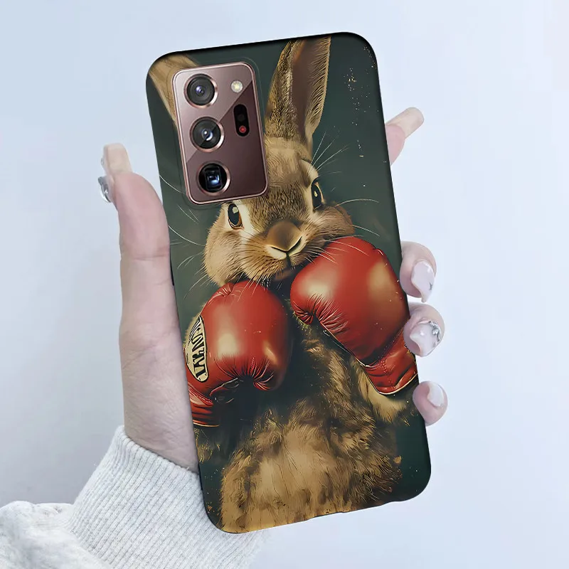 Para Samsung Galaxy Note 20 Ultra Funda suave de silicona TPU Funda de teléfono lindo astronauta Panda GalaxyNote20 20Ultra Coque Funda - imagen 5