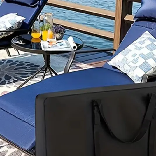 Bolsa de viaje Rollator, bolsa plegable impermeable para silla de ruedas, funda protectora para silla de ruedas de gran capacidad para silla de playa, mesa de Camping - imagen 5