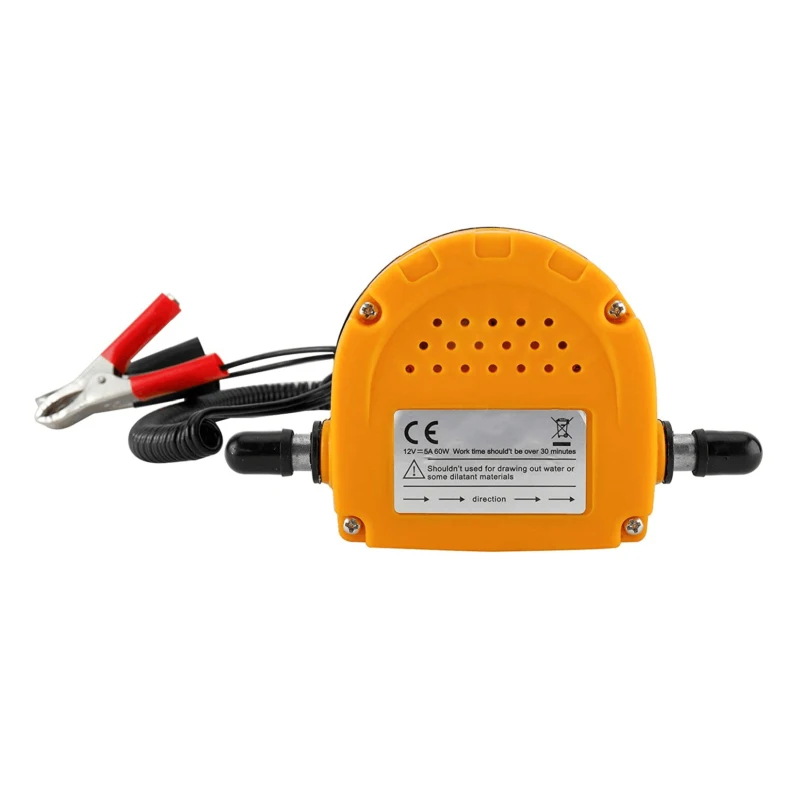 Bomba extractora de cambio de aceite, 12V, 60W, transferencia de fluido diésel con tubos, camión, Rv, barco, ATV, con manguera de salida/entrada - imagen 3