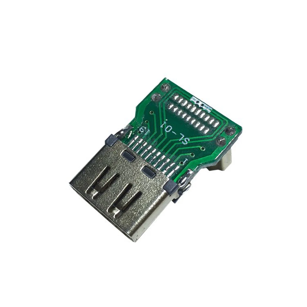 HDMI codo ángulo recto PCB macho a hembra esquina ultrafina adaptador de extensión de alta definición adaptador HDMI macho a hembra