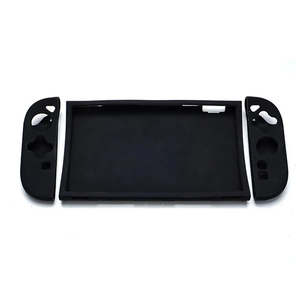 Funda protectora de silicona desmontable para Nintendo 2, carcasa para mando de mano, funda con agarre manual, consola de juegos