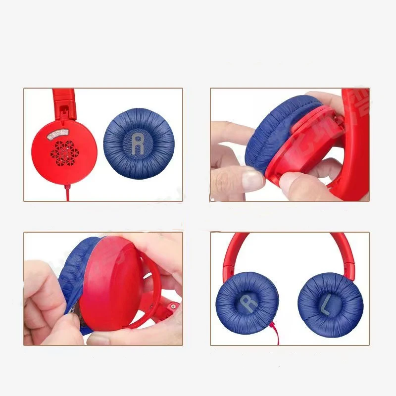 Almohadillas de repuesto para auriculares JBL Tune600 T500BT T450 T450BT JR300BT TUNE510BT TUNE660NC, 70mm - imagen 4