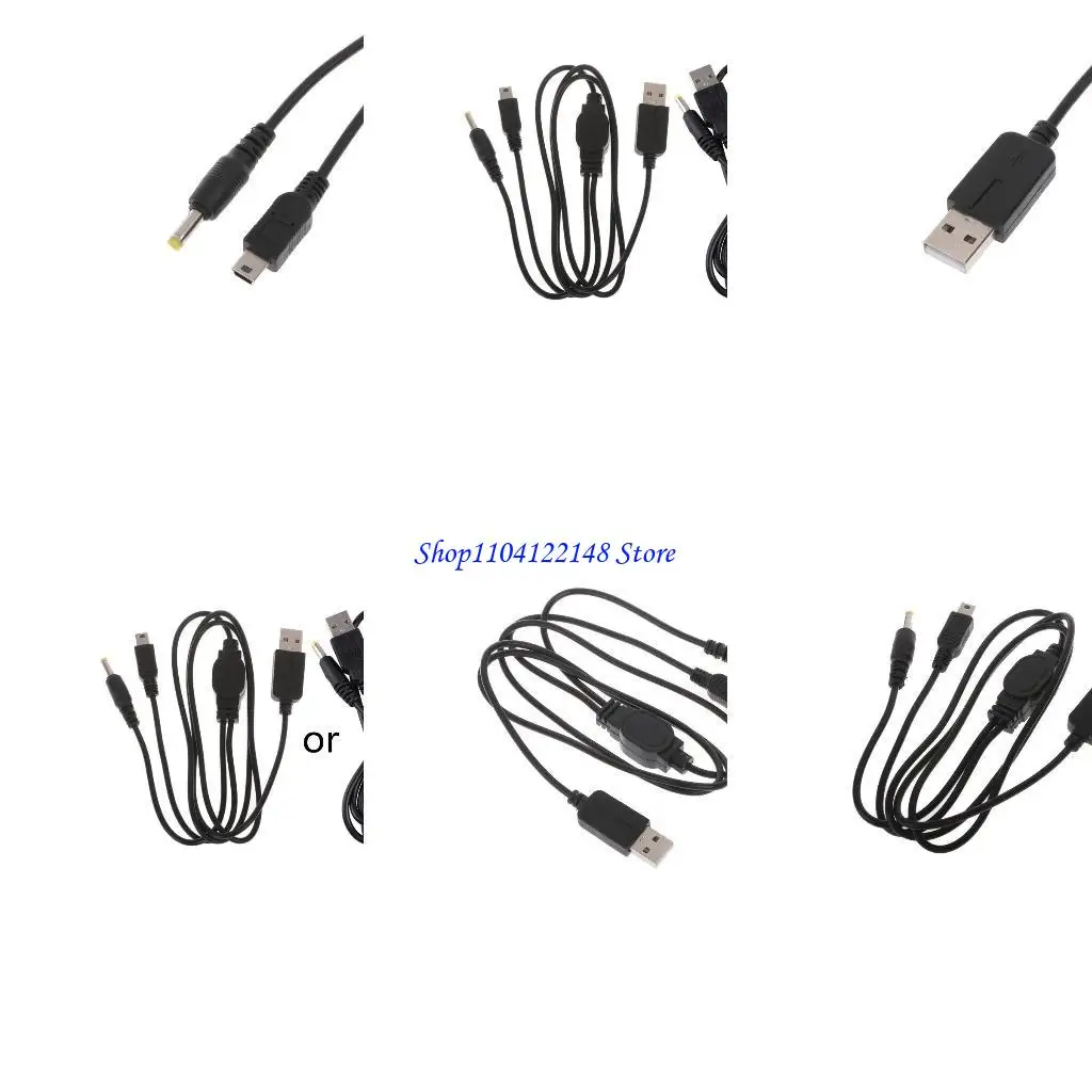 P9FA 2 en 1 Cable carga alimentación transferencia datos cable cargador USB para