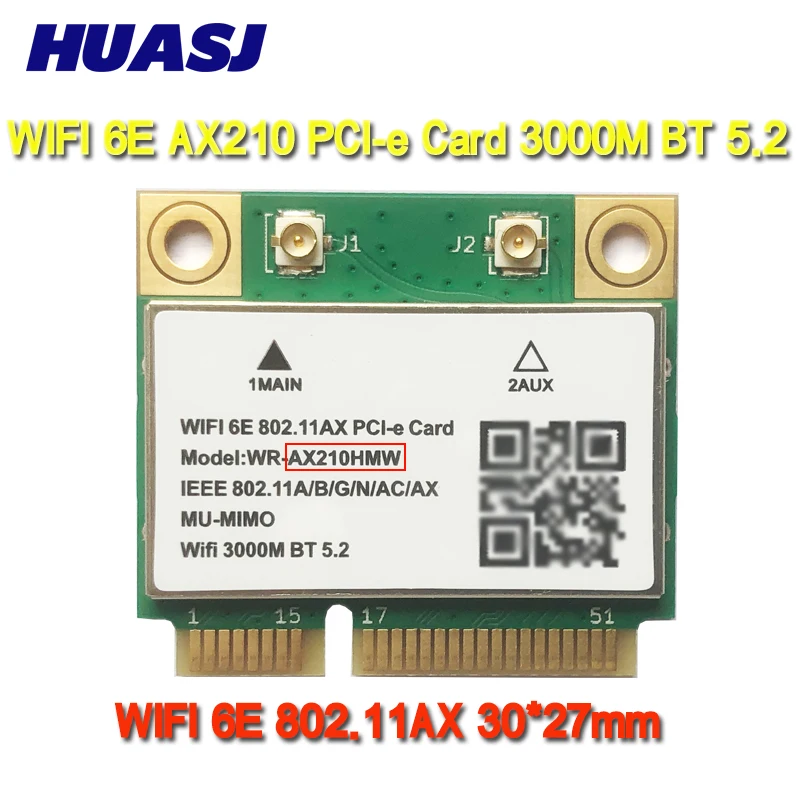 Adaptador WiFi 6E + Bluetooth 5.2 PCI-e – AX210/AX200/AX3000H - imagen 4