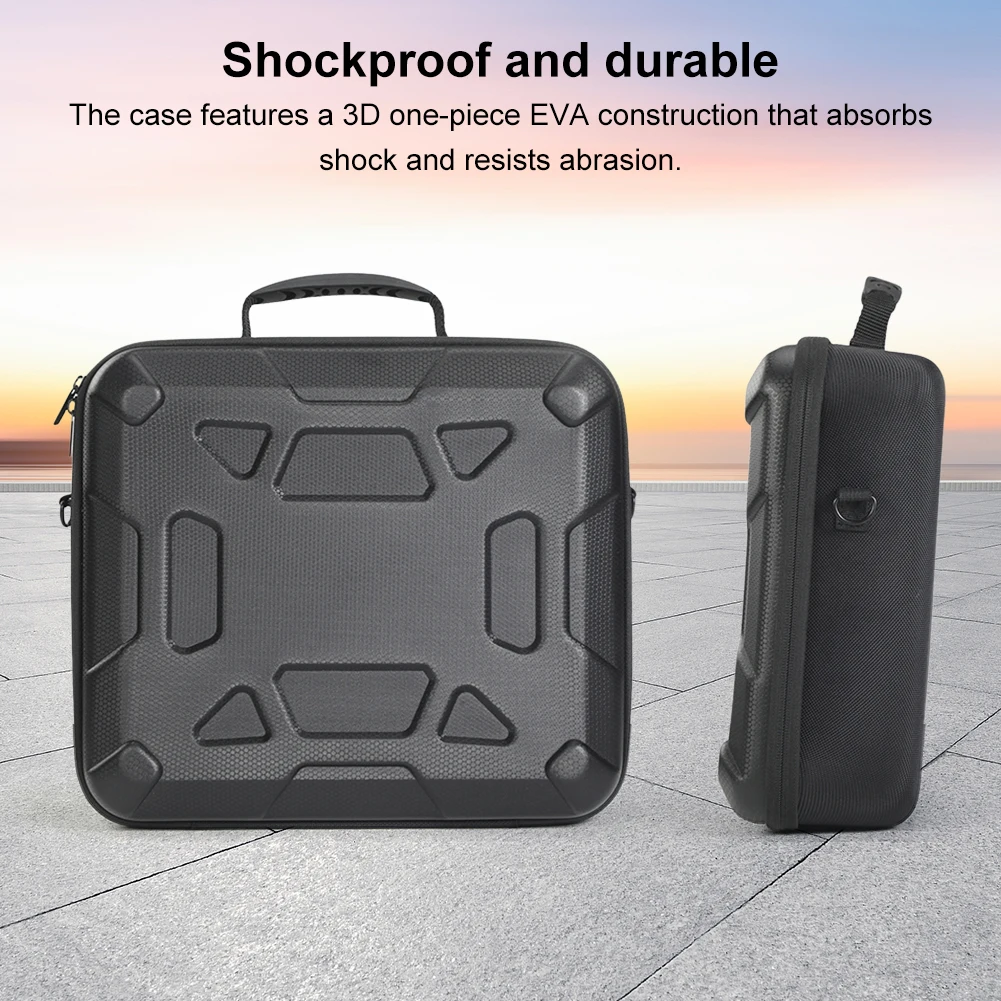 Para Starlink Mini funda protectora ultraligera caja de almacenamiento impermeable antiarañazos bolso de almacenamiento protector con correa para el hombro - imagen 3