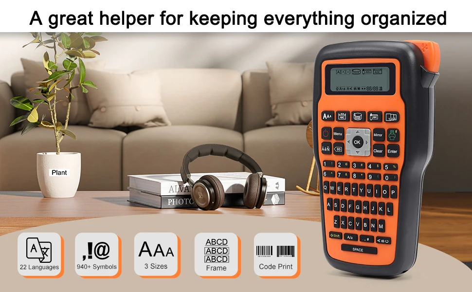 labeler machine with tape