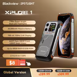 Blackview XPLORE 1 Móvil Rugerizado 5G para Exteriores