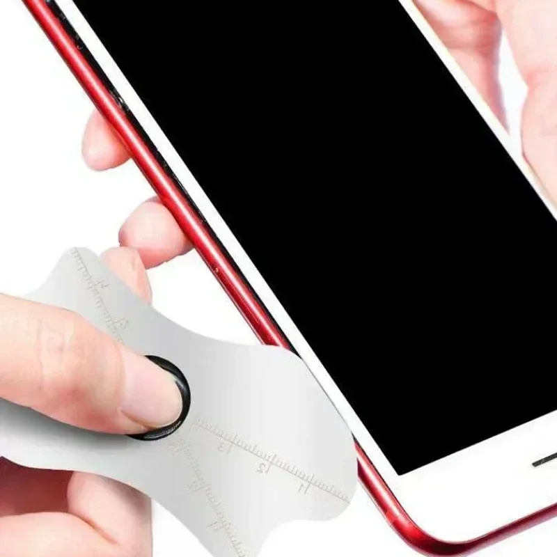 Herramienta de selección de desmontaje de pantalla curva Flexible de Metal ultrafina de 0,1mm para reparación de teléfonos móviles herramienta de selección de desmontaje de pantalla LCD - imagen 2