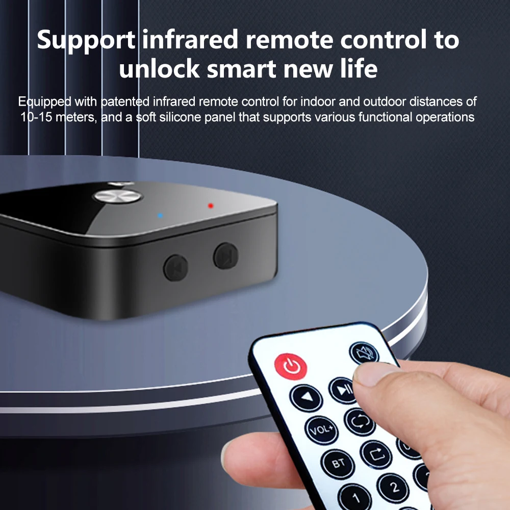 Receptor de Audio Bluetooth 6,0 NFC 3,5mm AUX RCA estéreo adaptador inalámbrico Bluetooth USB u-disk HIFI música sin pérdidas para altavoz de coche - imagen 2