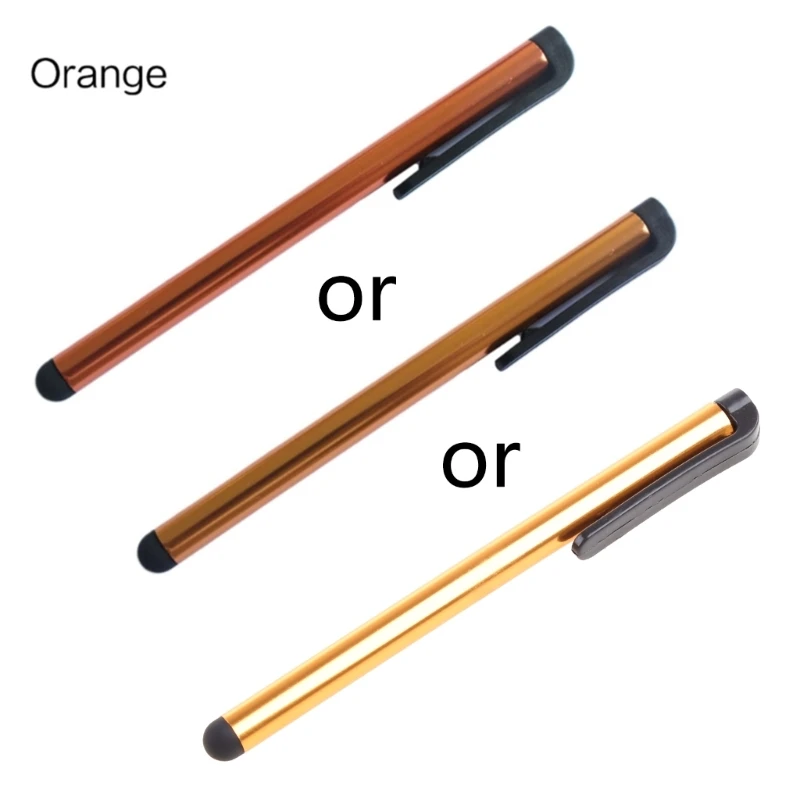 Diseño de Clip Universal de cabeza suave para teléfono y tableta, lápiz óptico duradero, lápiz capacitivo para pantalla táctil, para uso en teléfono y tableta - imagen 5