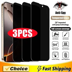 Protector Pantalla Privacidad iPhone 11-16 Cristal Templado