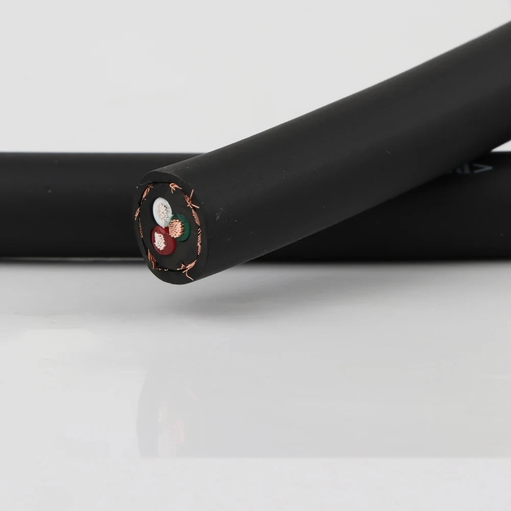 Audio Hifi 1M FP-314Ag 13mm de diámetro OFC + Conductor plateado Cable de alimentación de CA HIFI Cable a granel para Cable de alimentación DIY - imagen 4