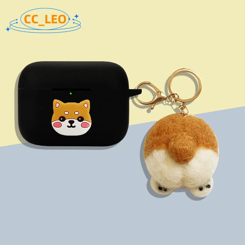 LLavero de dibujos animados para Marshall, funda de silicona suave, cubierta protectora, colgante de Shiba Inu, motivo II, ANC - imagen 2