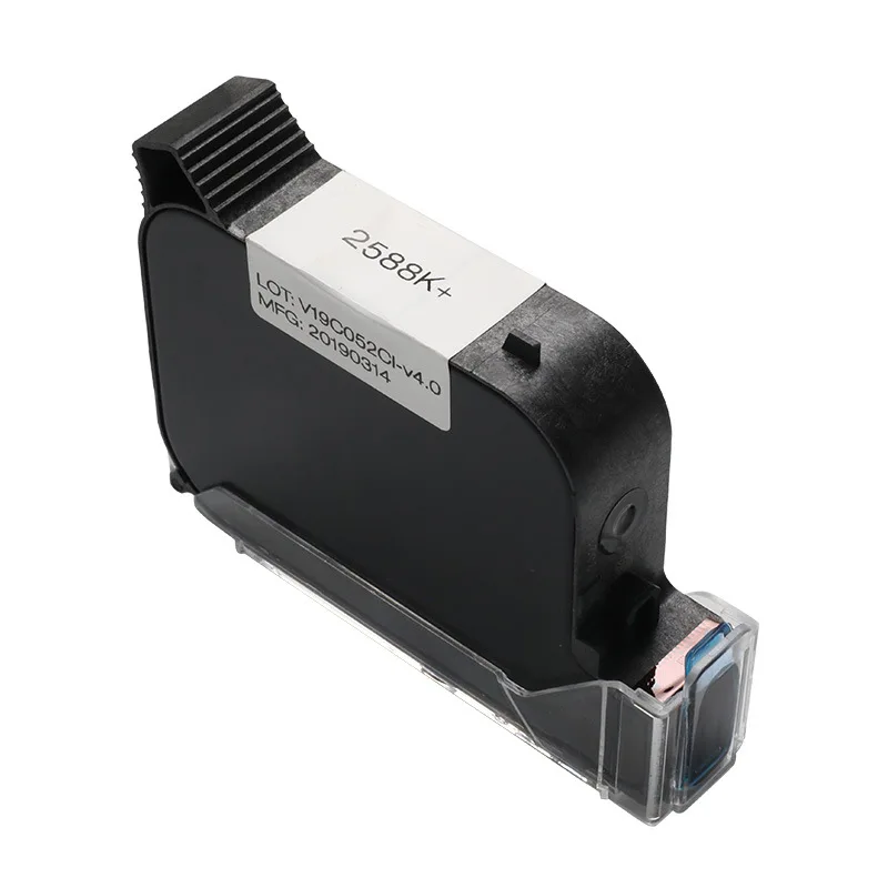 Vliaxh 2588 2588+ 2588 42ML Cartucho de tinta negro para impresora Secado rápido 12,7 mm Altura de impresión Universal para impresora de inyección de tinta portátil - imagen 4