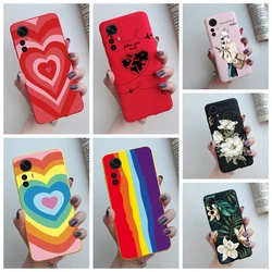 Funda TPU Xiaomi 12 Pro / 12 Lite / 12X – Diseño Corazón Arcoíris