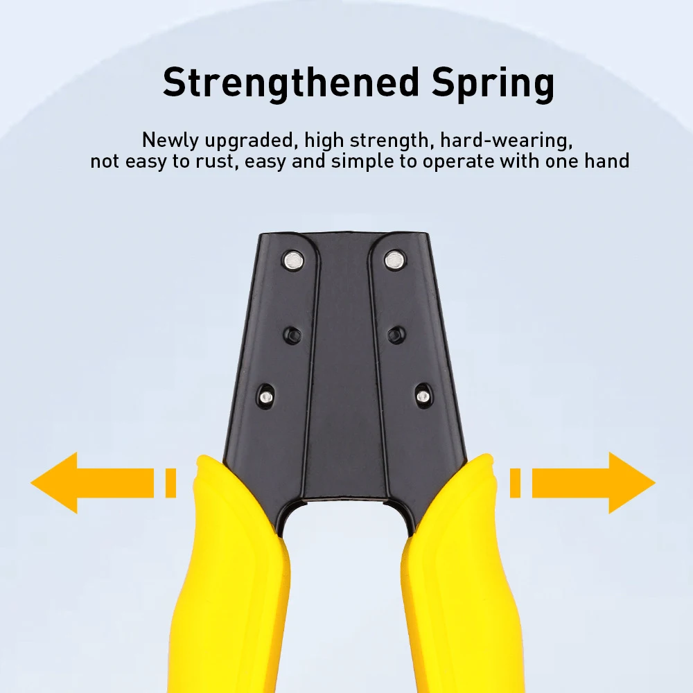 ZoeRax Herramienta de pelado de fibra óptica de aleación de aluminio Pelacables FTTH y alicates ópticos para pelado de fibra eficiente - imagen 5