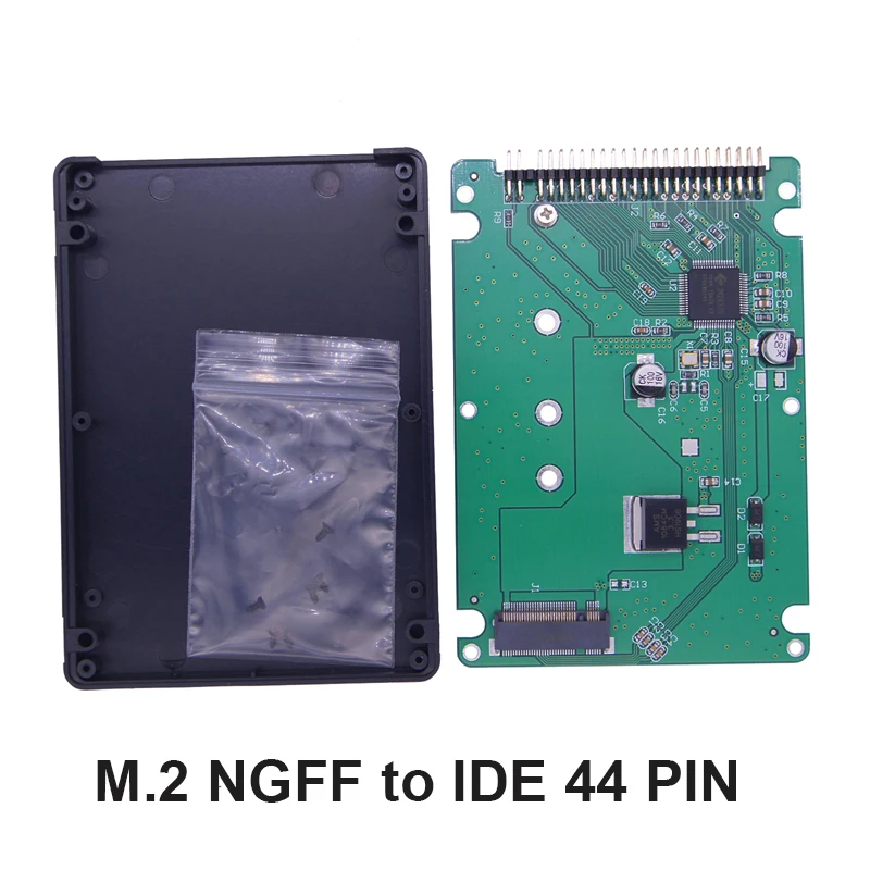 OULLX-carcasa de disco duro de alta velocidad, adaptador externo de estado sólido para PC y ordenador, M.2 NGFF MSATA a IDE de 2,5 pulgadas, 44 Pines, MINI PCI-E SSD - imagen 5