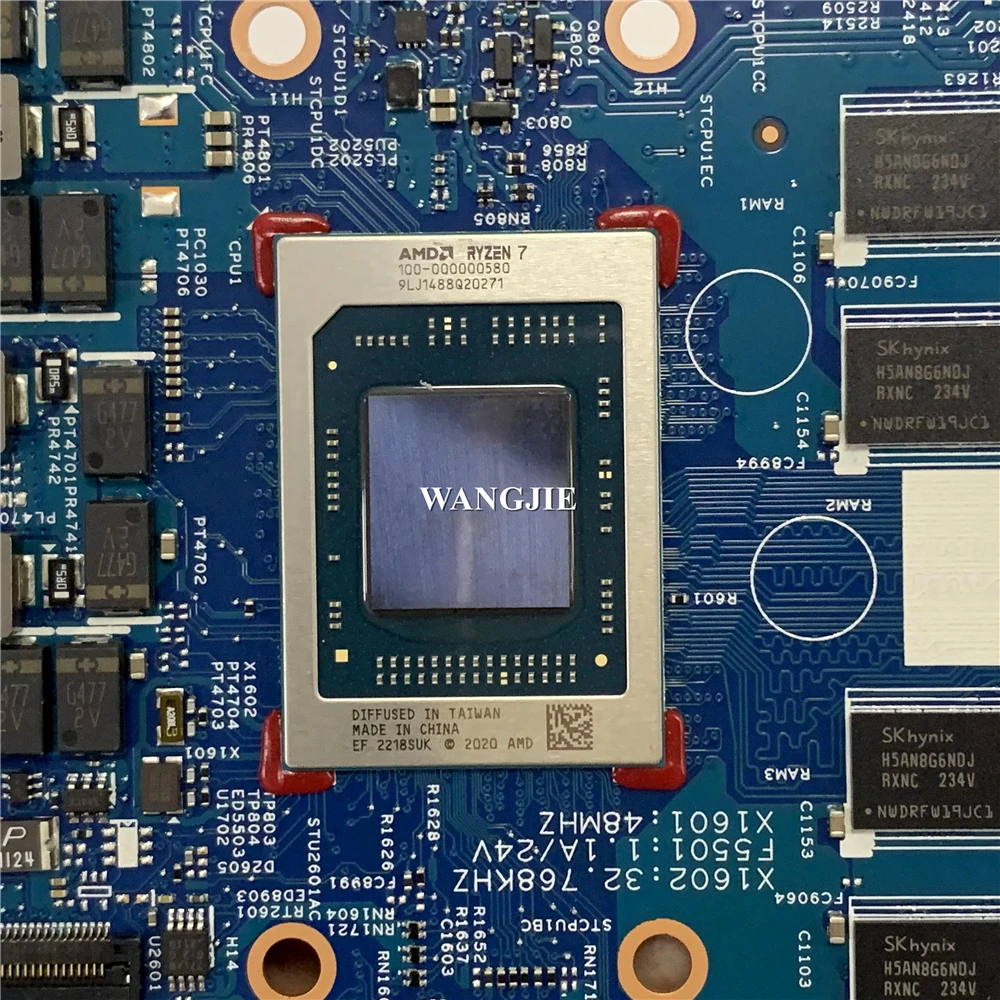 213130-1 448.0NE10.0011 para la placa base del ordenador portátil HP 13-BE Ryzen 5 5625U Ryzen 7 5825U CPU 8G 16G RAM - imagen 4