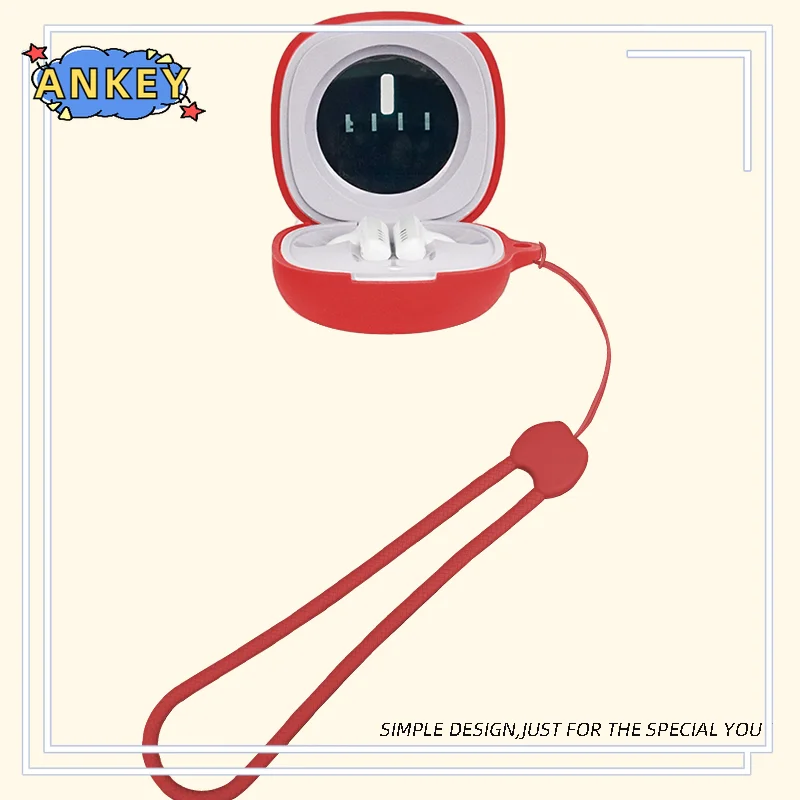 Funda protectora para auriculares FIIL Key Pro, anticaída, silicona suave, auriculares inalámbricos, Bluetooth, transporte - imagen 5