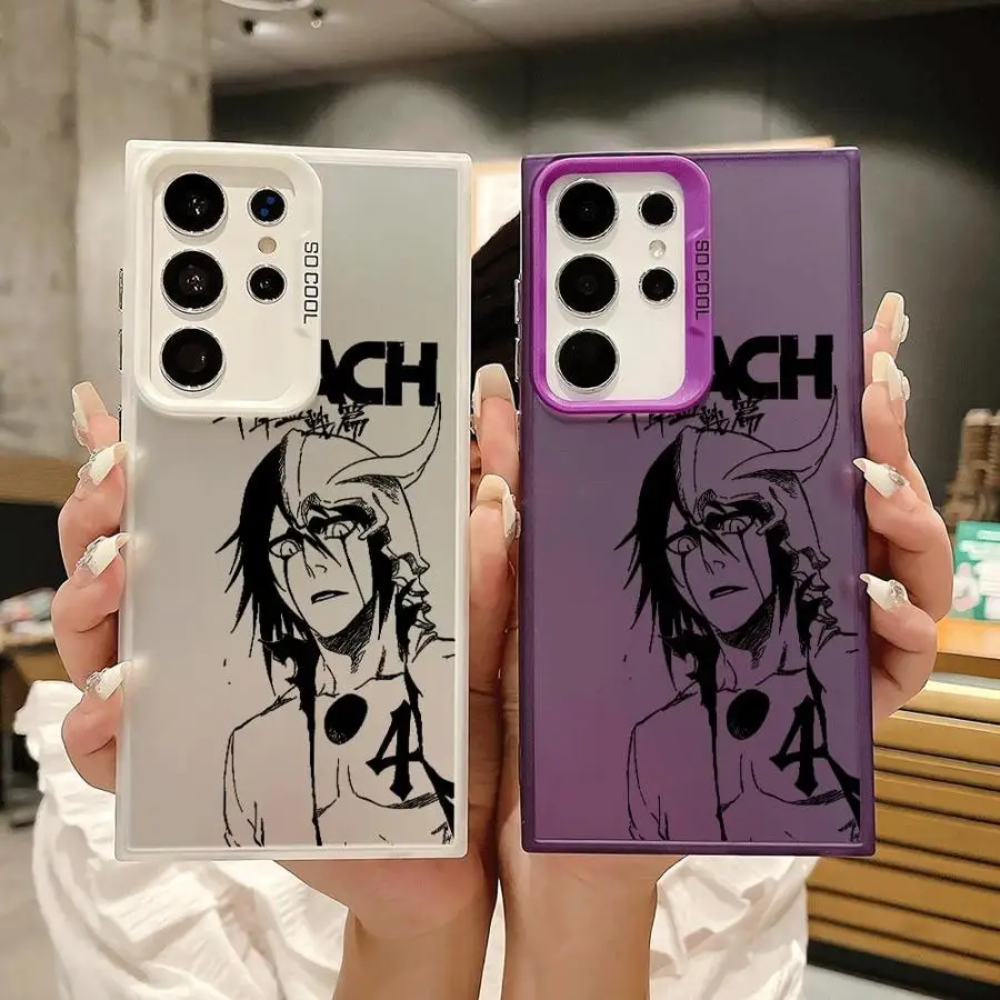 Funda blanda para Samsung Galaxy S24 FE Note 20 Ultra S23 S23 S20 Plus S21 S22 S25 Anime Ulquiorra Cifer - imagen 2