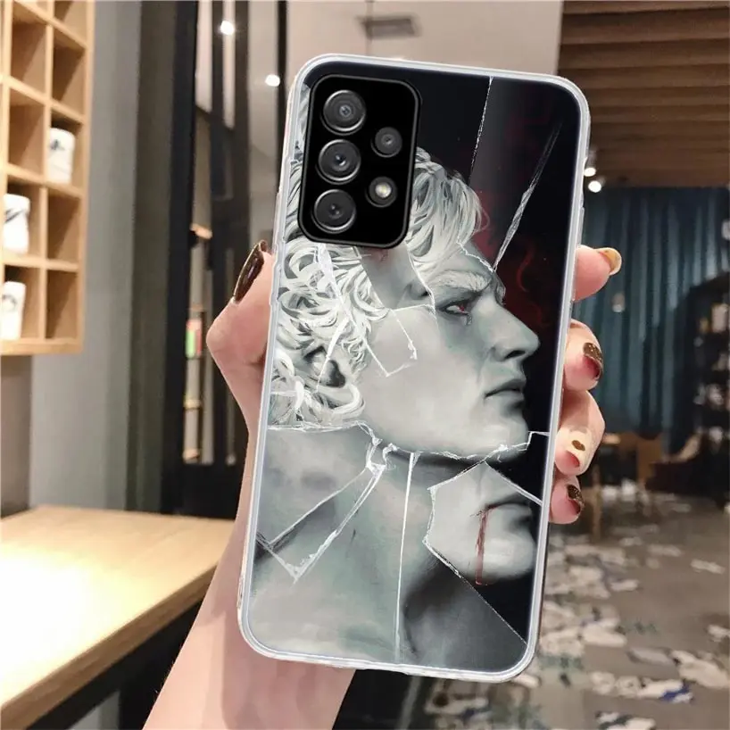 B-Baldur's Gate 3 BG3 Astarion funda de teléfono de silicona para Samsung Galaxy A52 A51 A50S A42 A32 A22 A12 A02S A30S A20S A10S A41 A31 A2 - imagen 2