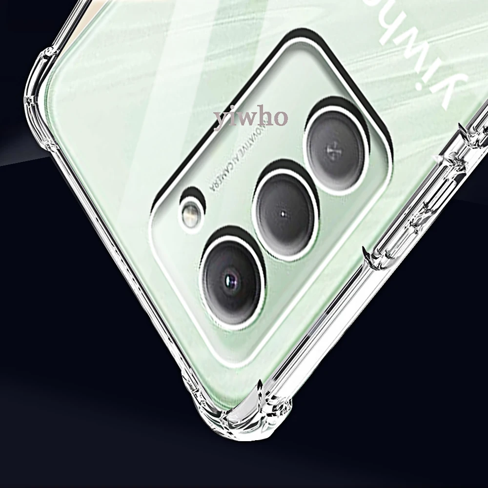 Funda de teléfono transparente para Redmi 15 4G 5G, TPU suave transparente para Xiaomi Redmi Hongmi, Protector de pantalla de cámara, cubierta trasera - imagen 3