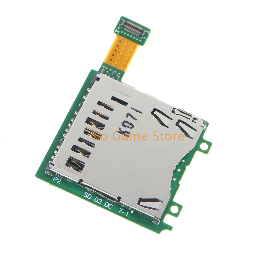 Enchufe de lector de ranura para tarjeta SD de repuesto, accesorios de juego de reparación de consola 3DS, 1 ud. - imagen 4